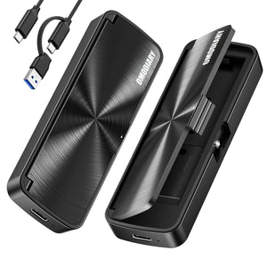 OMODIARY OMO-UM212 M.2 NVMe SSD Enclosure USB3.2 10Gbps Easy to PC Gaming&Data transfer