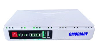 Mini DC UPS OMO-10400mAh｜Multi-DC USB POE Backup Power Supply