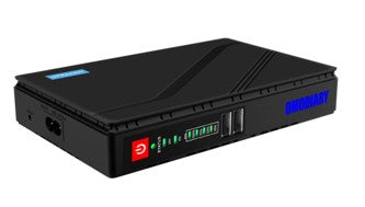 Mini DC UPS OMO-20000mAh Large-Capacity Multi-Output POE Emergency Backup Power Supply