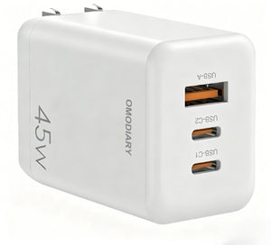 45W PD 2C1A 3-Port Fast Charger | OMO-45W0926A Series