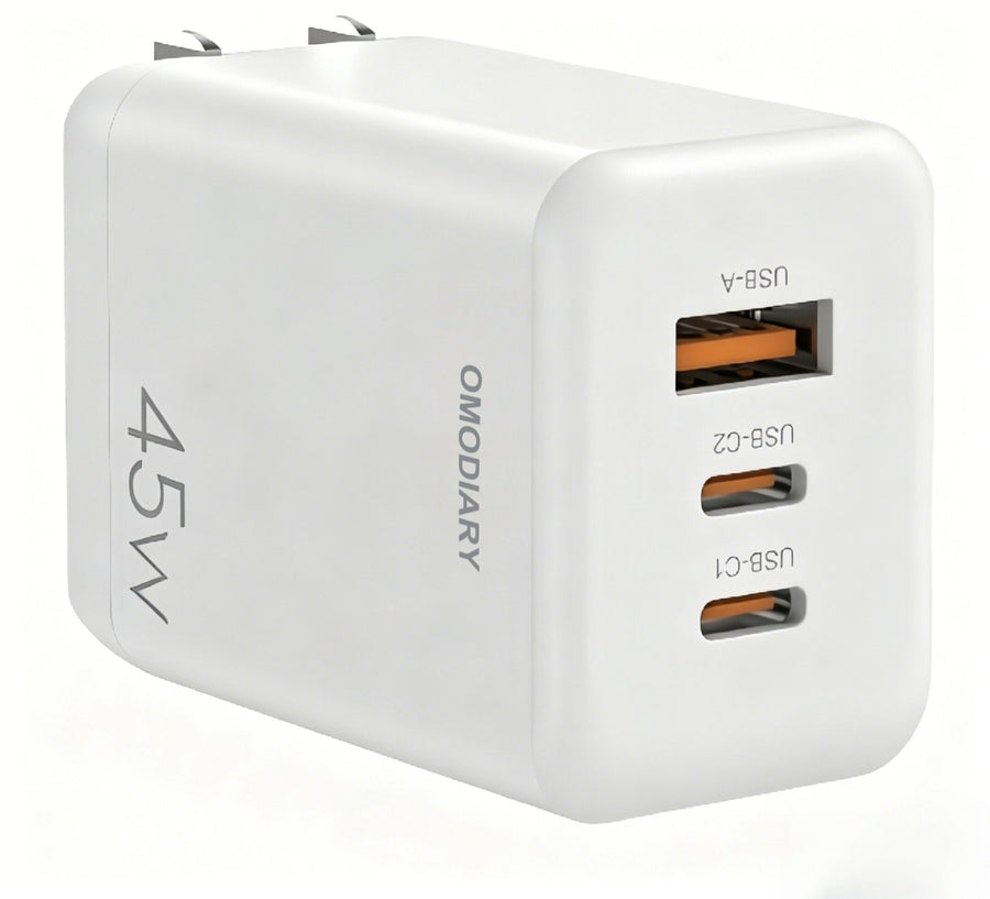 45W PD 2C1A 3-Port Fast Charger | OMO-45W0926A Series