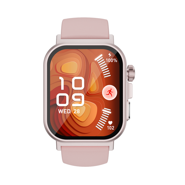 OMO-SGW12 Smart Watch – AMOLED HD Display, Fitness & Health Tracking, IP68 Waterproof