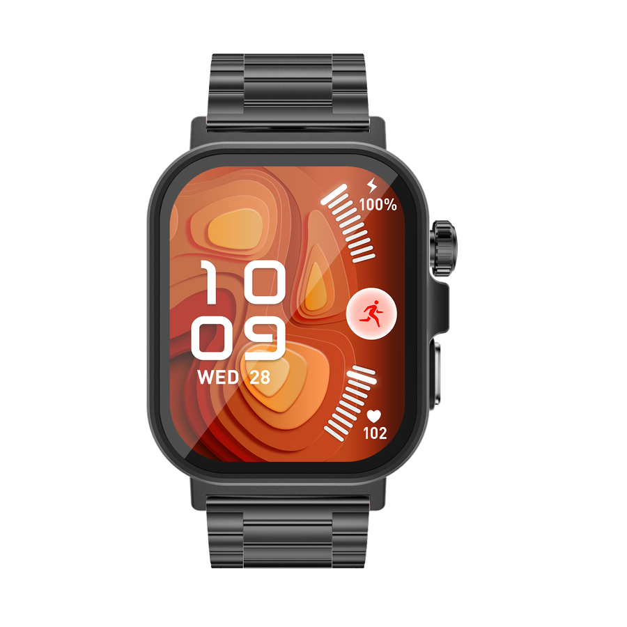 OMO-SGW12 Smart Watch – AMOLED HD Display, Fitness & Health Tracking, IP68 Waterproof