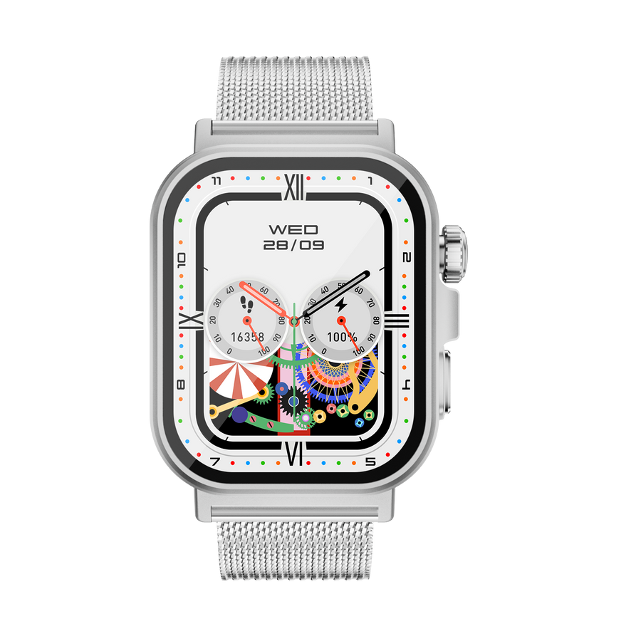 OMO-SGW12 Smart Watch – AMOLED HD Display, Fitness & Health Tracking, IP68 Waterproof