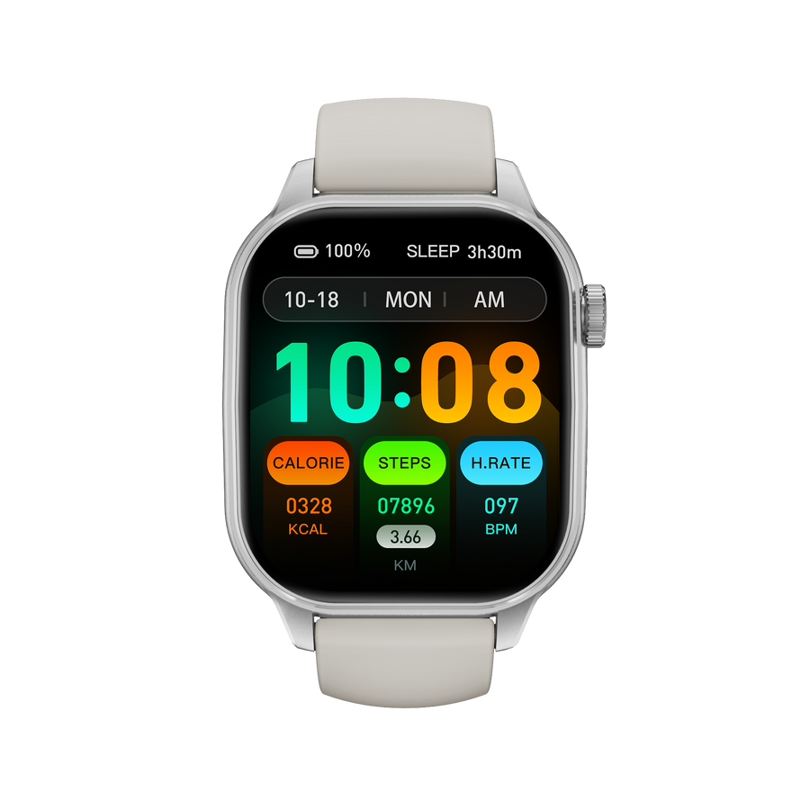 OMO-SGW13P Smart Watch | 1.88 Inch Display, Bluetooth Call, IP68 Waterproof Fitness Health Tracker