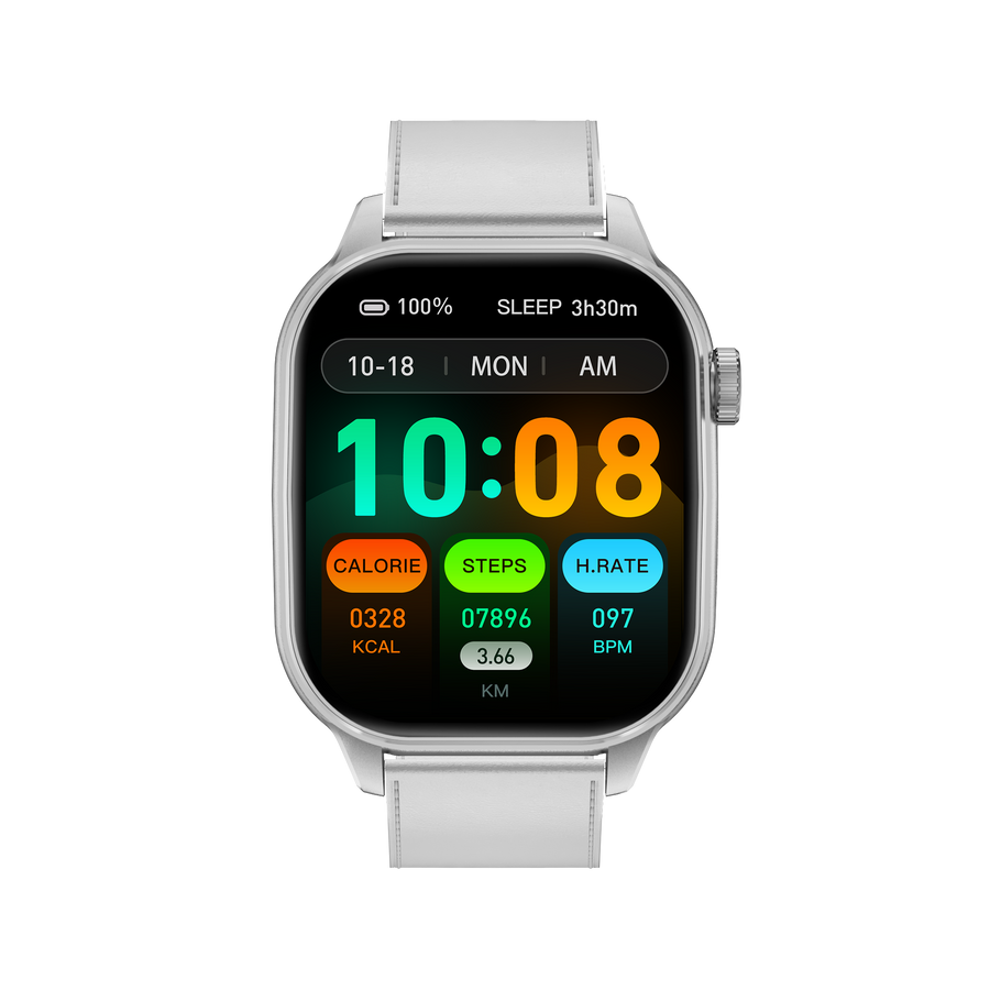 OMO-SGW13P Smart Watch | 1.88 Inch Display, Bluetooth Call, IP68 Waterproof Fitness Health Tracker