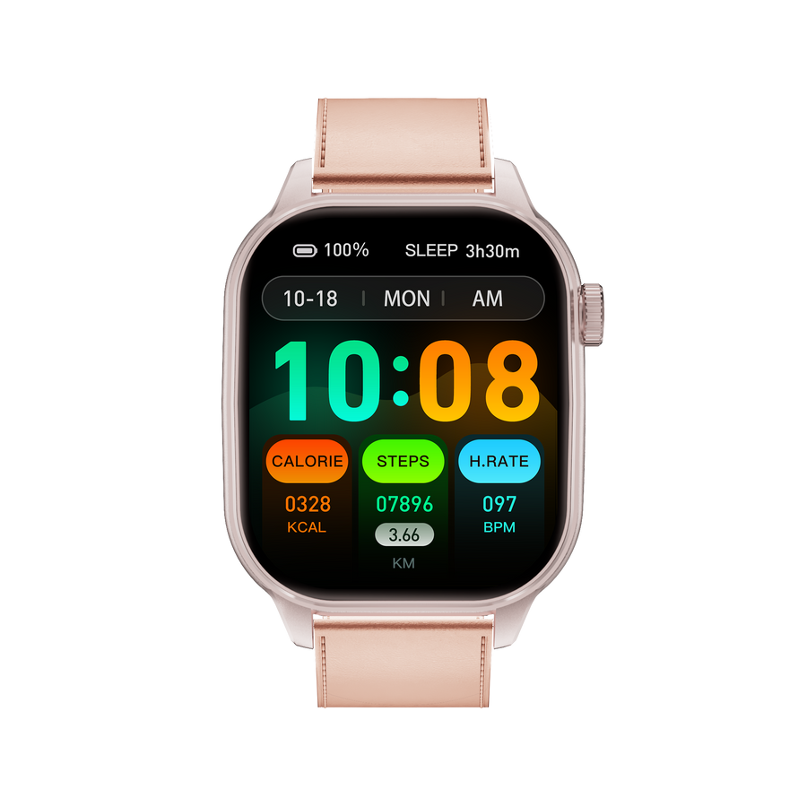 OMO-SGW13P Smart Watch | 1.88 Inch Display, Bluetooth Call, IP68 Waterproof Fitness Health Tracker