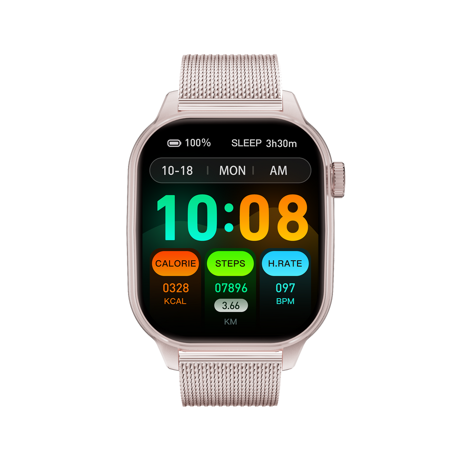 OMO-SGW13P Smart Watch | 1.88 Inch Display, Bluetooth Call, IP68 Waterproof Fitness Health Tracker