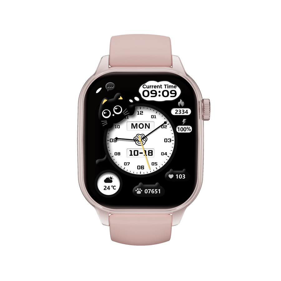 OMO-SGW13P Smart Watch | 1.88 Inch Display, Bluetooth Call, IP68 Waterproof Fitness Health Tracker
