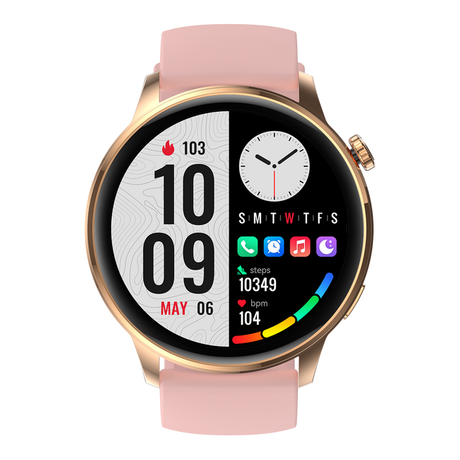 OMO-SHK36 Smartwatch – IP68 Waterproof, Long Standby, Fitness & Call Watch