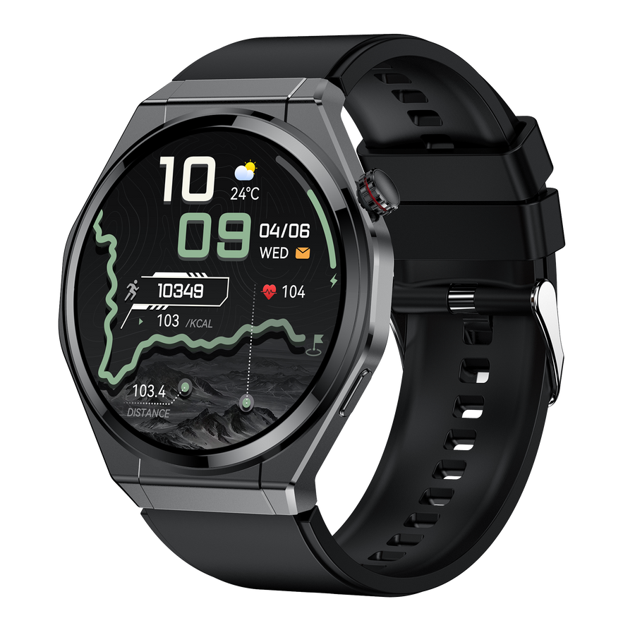 OMO-SHK5 Smart Watch  – 7mm Ultra Thin, Bluetooth Calling, Sleep Monitor & Long Battery Life