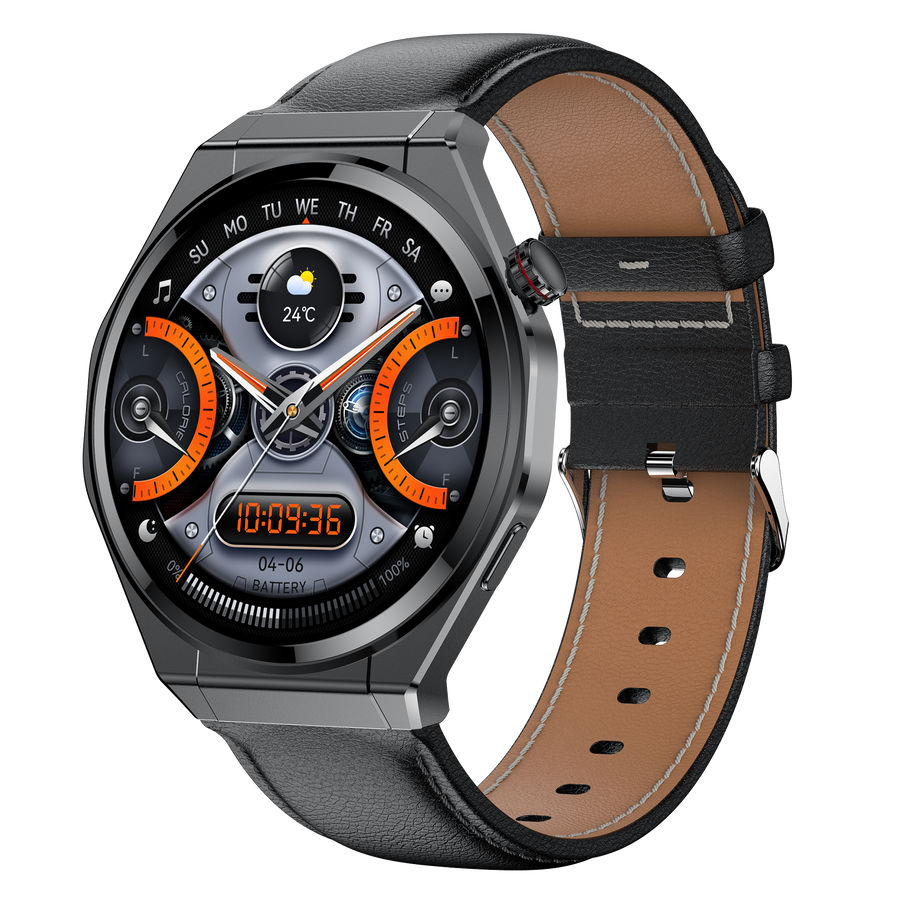 OMO-SHK5 Smart Watch  – 7mm Ultra Thin, Bluetooth Calling, Sleep Monitor & Long Battery Life