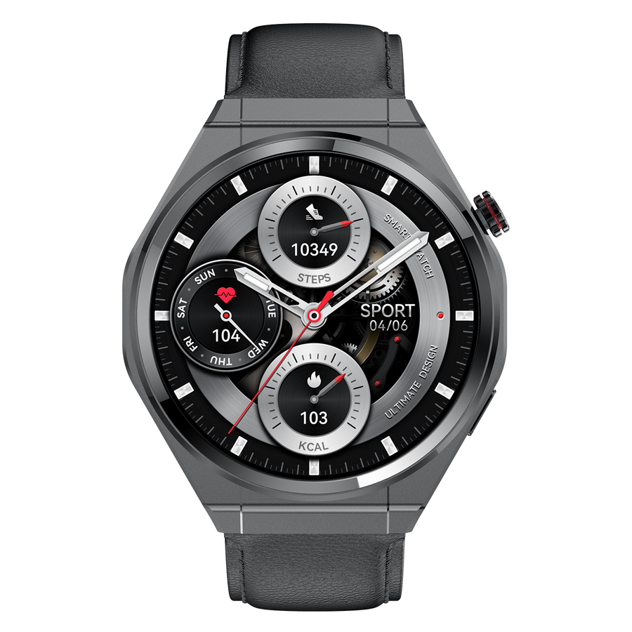 OMO-SHK5 Smart Watch  – 7mm Ultra Thin, Bluetooth Calling, Sleep Monitor & Long Battery Life