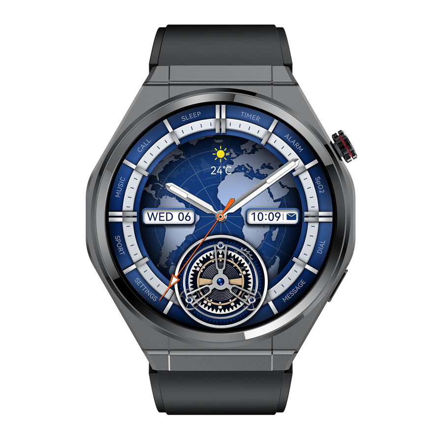 OMO-SHK5 Smart Watch  – 7mm Ultra Thin, Bluetooth Calling, Sleep Monitor & Long Battery Life