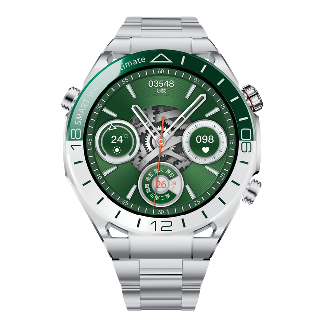 OMO-SSK41 Rugged Outdoor Smartwatch | Built-in Flashlight & Bluetooth Calls, IP67 Waterproof