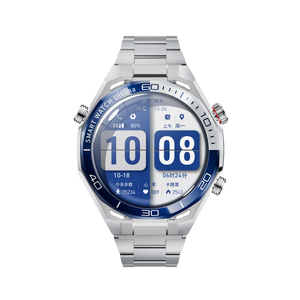 OMO-SSK55Luxury Men Smartwatch | Premium Green Bezel Design, Long Battery & Fitness Tracking