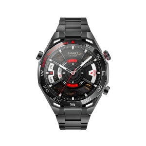 OMO-SSK55Luxury Men Smartwatch | Premium Green Bezel Design, Long Battery & Fitness Tracking