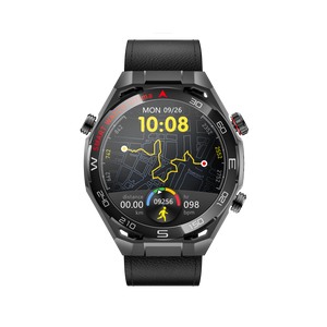 OMO-SSK55Luxury Men Smartwatch | Premium Green Bezel Design, Long Battery & Fitness Tracking