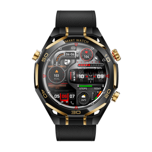 OMO-SK55P Luxury Smart Watch for Men | Crown on the Wrist, Stainless Steel, Long Endurance & Health Monitoring