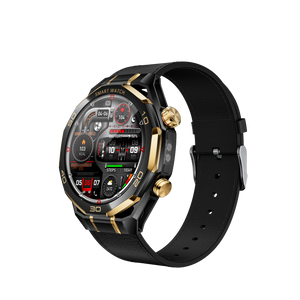 OMO-SK55P Luxury Smart Watch for Men | Crown on the Wrist, Stainless Steel, Long Endurance & Health Monitoring