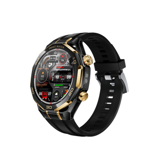 OMO-SK55P Luxury Smart Watch for Men | Crown on the Wrist, Stainless Steel, Long Endurance & Health Monitoring